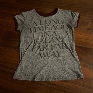 short sleeve grey shirt